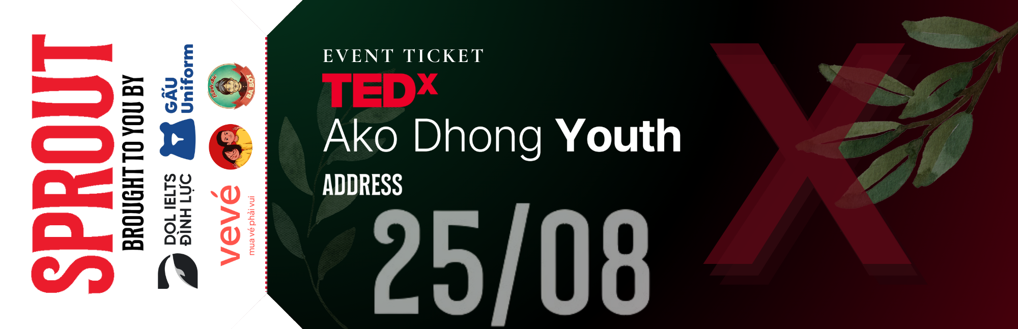 Hình ảnh 1 của sự kiện TEDxAko Dhong Youth 2024