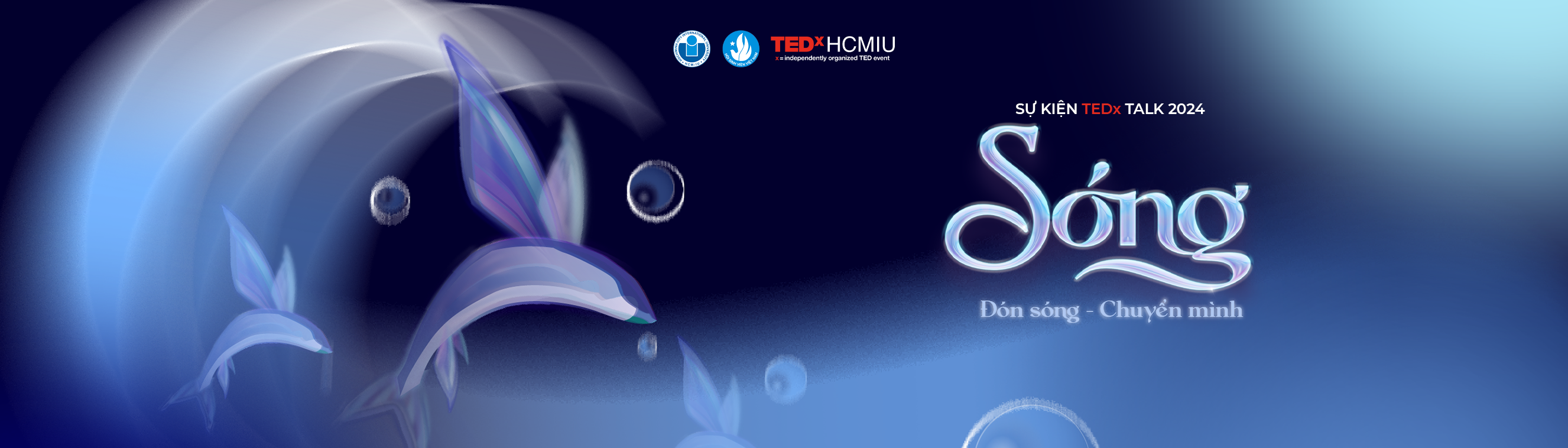 Banner sự kiện TEDx TALKS 2024: SÓNG