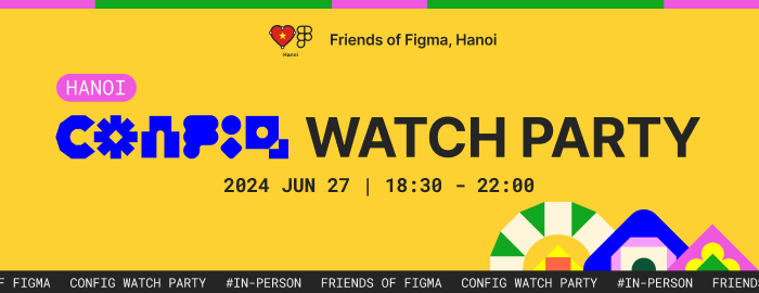Banner sự kiện Config Hanoi Watch Party | FOF Hanoi