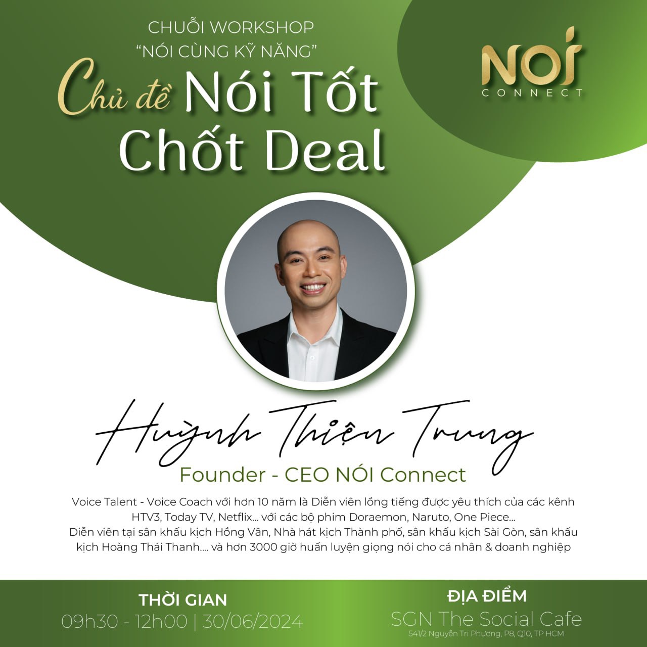 Hình ảnh 2 của sự kiện WORKSHOP "NÓI TỐT CHỐT DEAL"