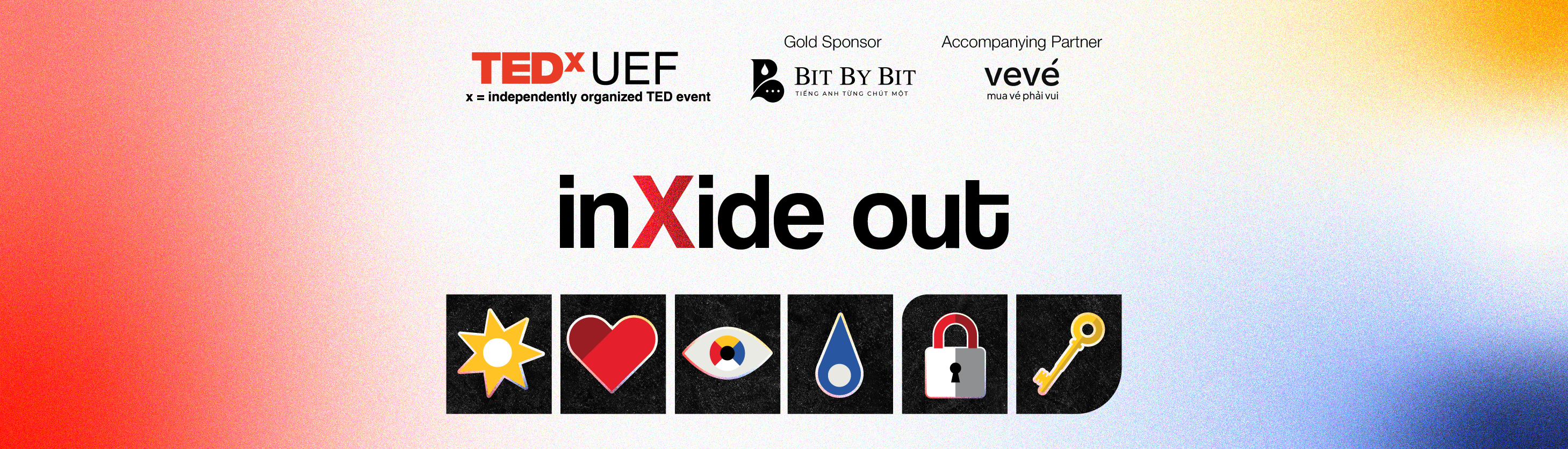 Banner sự kiện TEDxUEF: inXide out