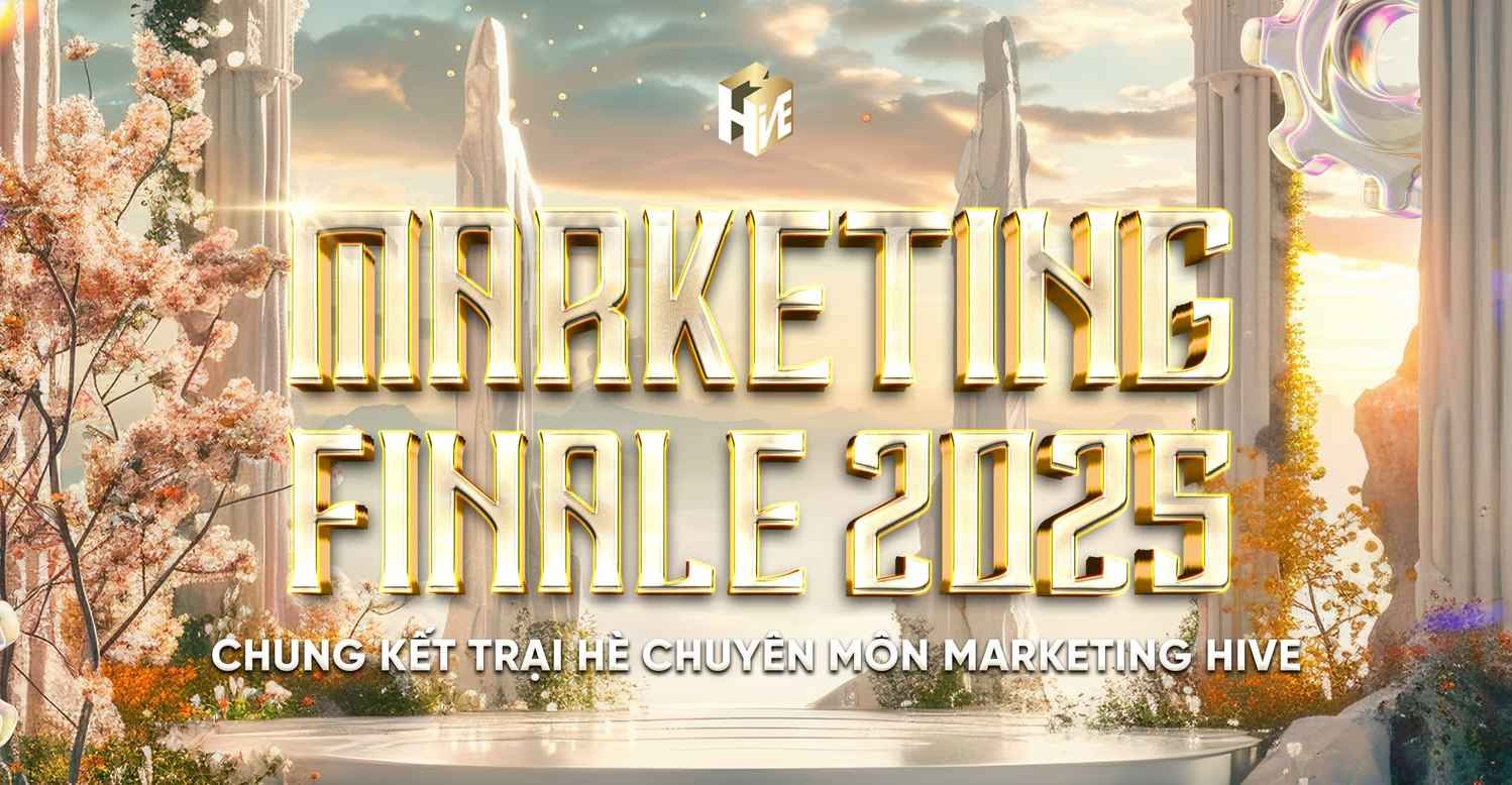 Banner sự kiện CHUNG KẾT TRẠI HÈ CHUYÊN MÔN MARKETING - MARKETING HIVE 2025