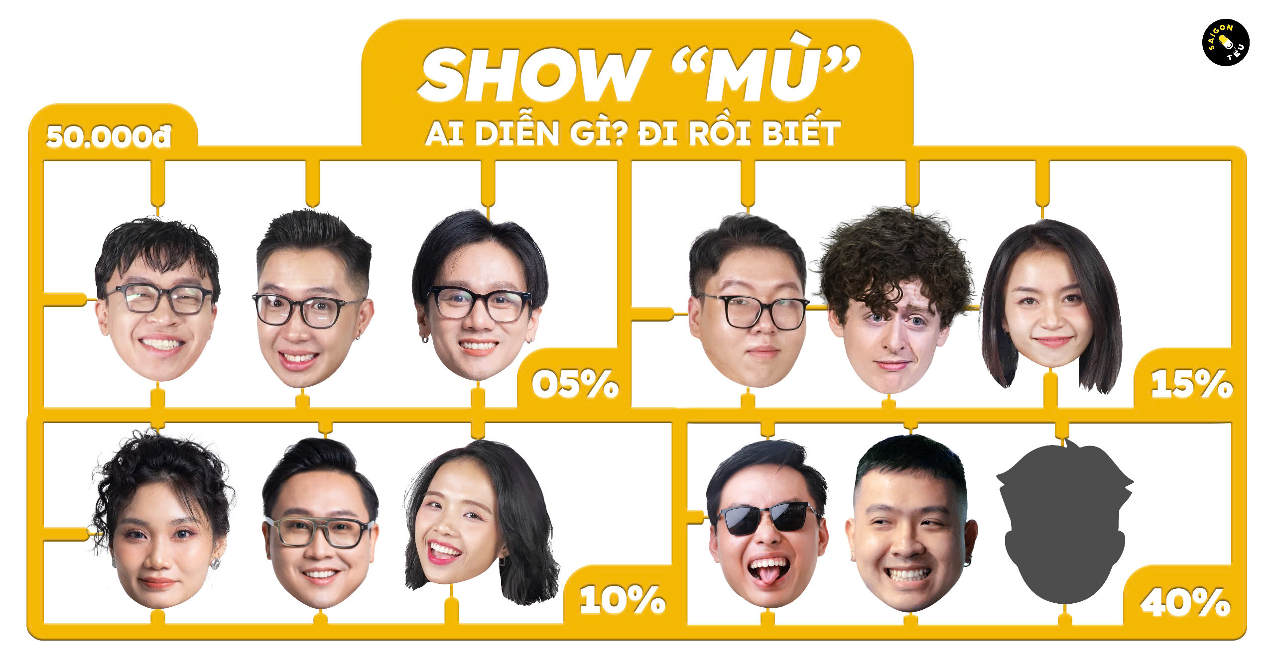 Banner sự kiện SHOW HÀI ĐỘC THOẠI "TÚI MÙ"