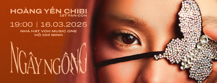 Banner sự kiện HOÀNG YẾN CHIBI 1st FANCON: “NGÂY NGÔNG”