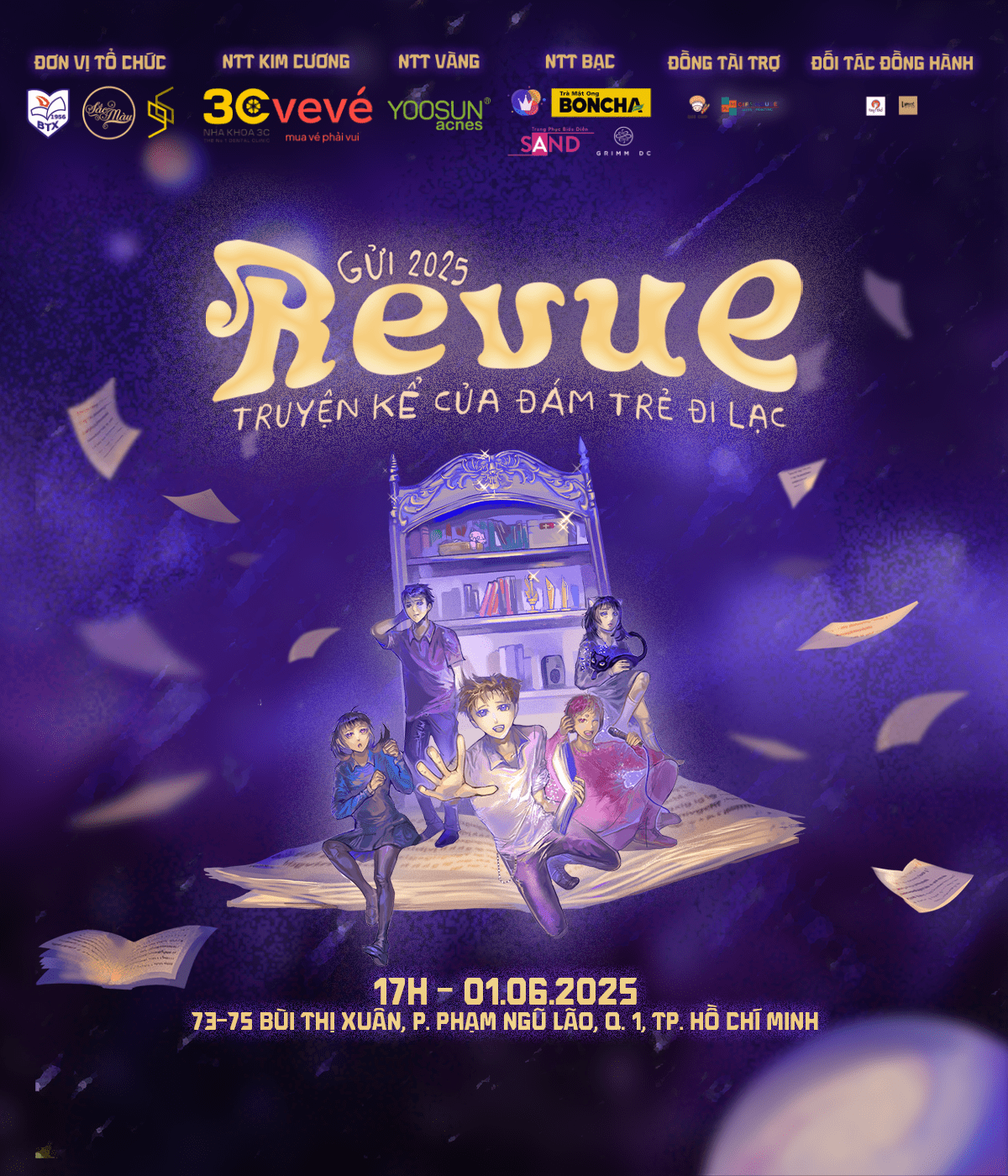 Hình ảnh 1 của sự kiện GỬI 2025: REVUE - TRUYỆN KỂ CỦA ĐÁM TRẺ ĐI LẠC