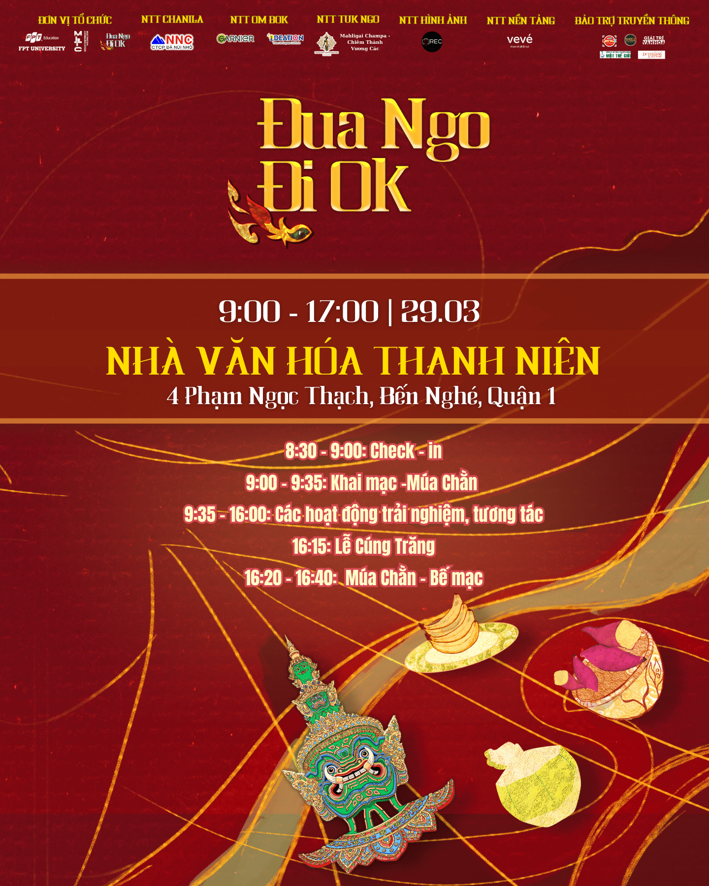 Hình ảnh 1 của sự kiện SỰ KIỆN TÁI HIỆN VĂN HÓA KHMER - ĐUA NGO ĐI OK 