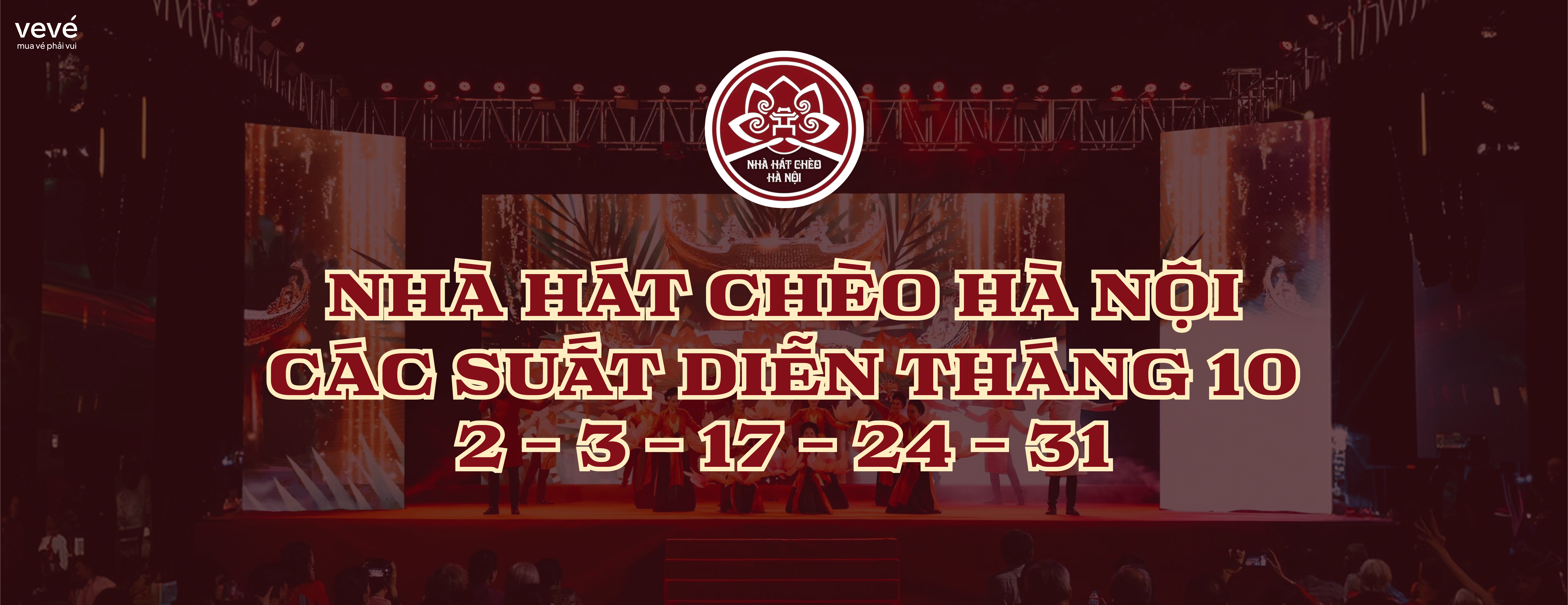 Banner sự kiện Nét Duyên Chèo Hà Thành
