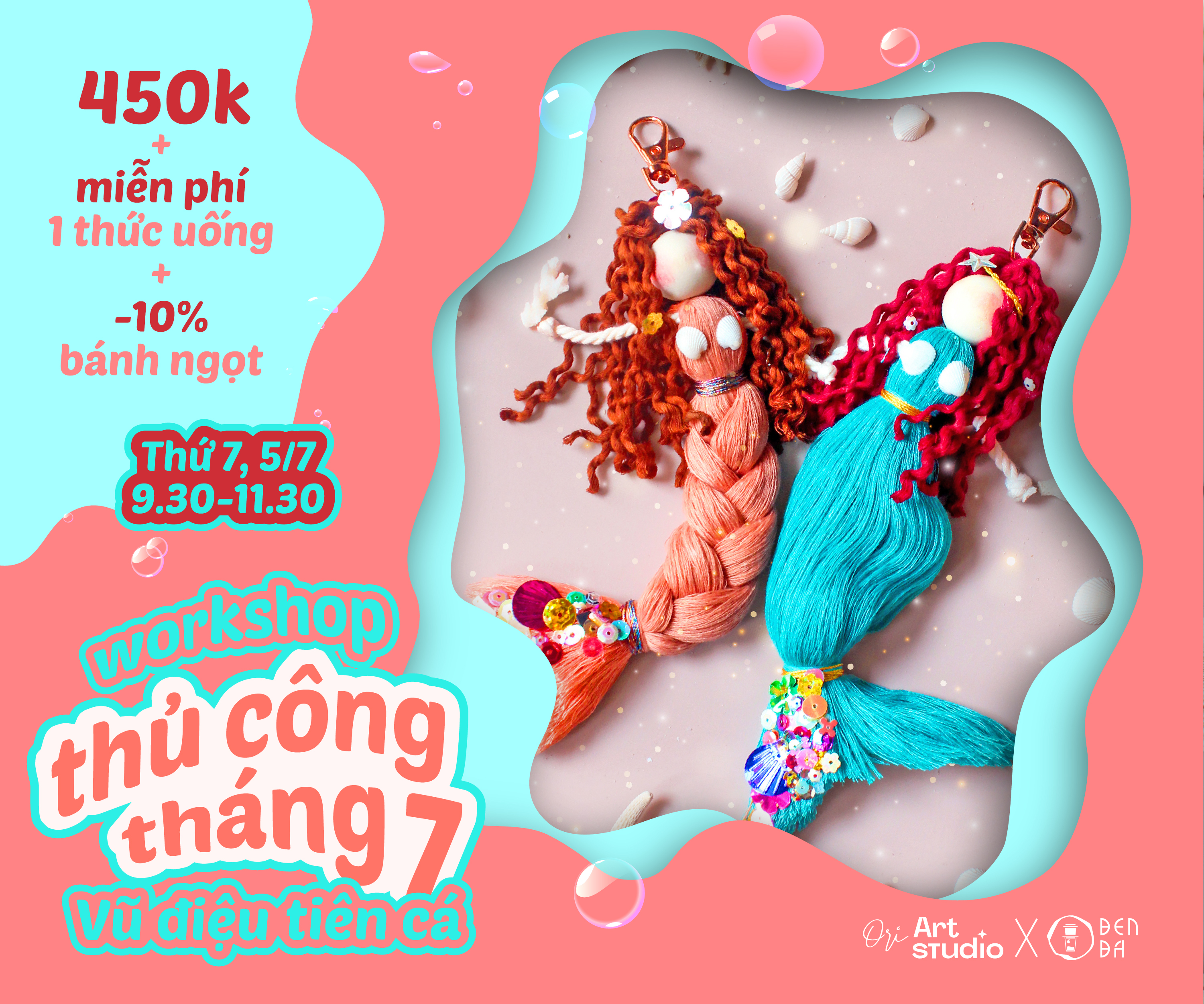 Hình ảnh 2 của sự kiện Workshop DIY Vũ điệu tiên cá