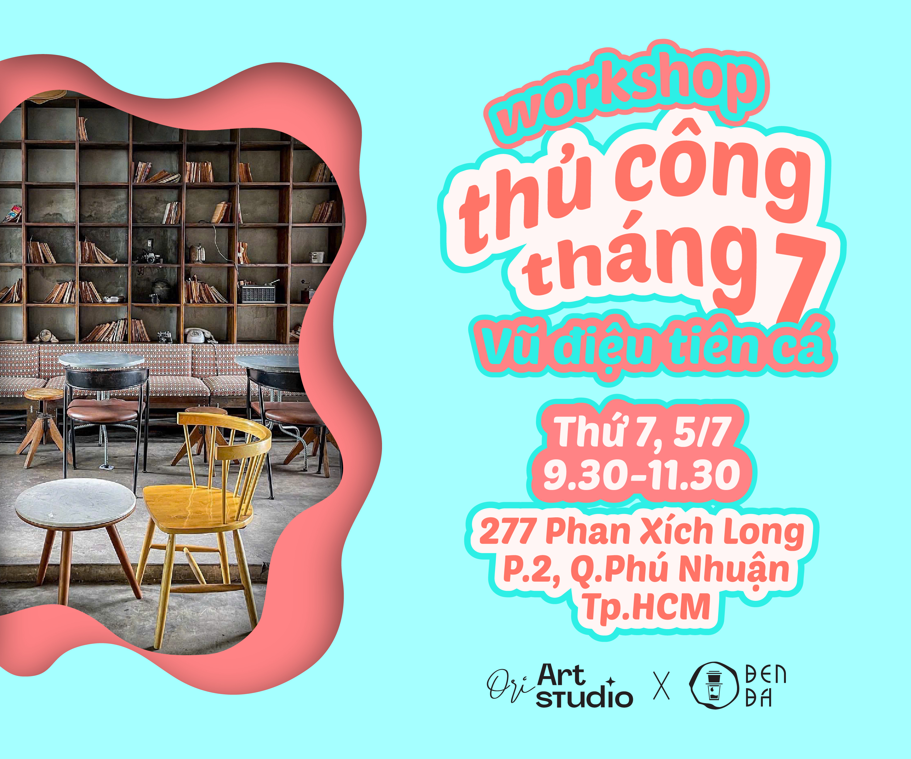 Hình ảnh 1 của sự kiện Workshop DIY Vũ điệu tiên cá