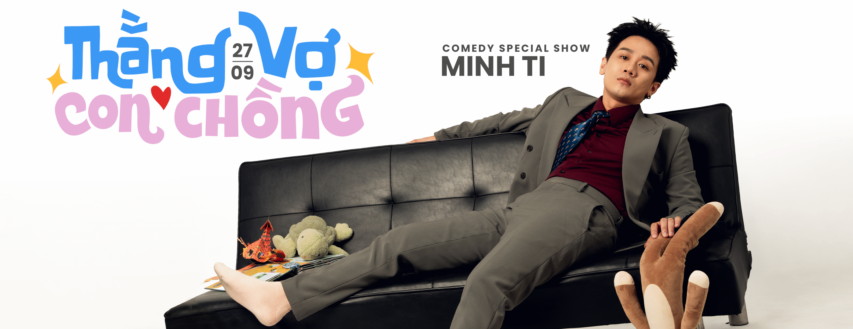 Banner sự kiện COMEDY SPECIAL SHOW - THẰNG VỢ CON CHỒNG