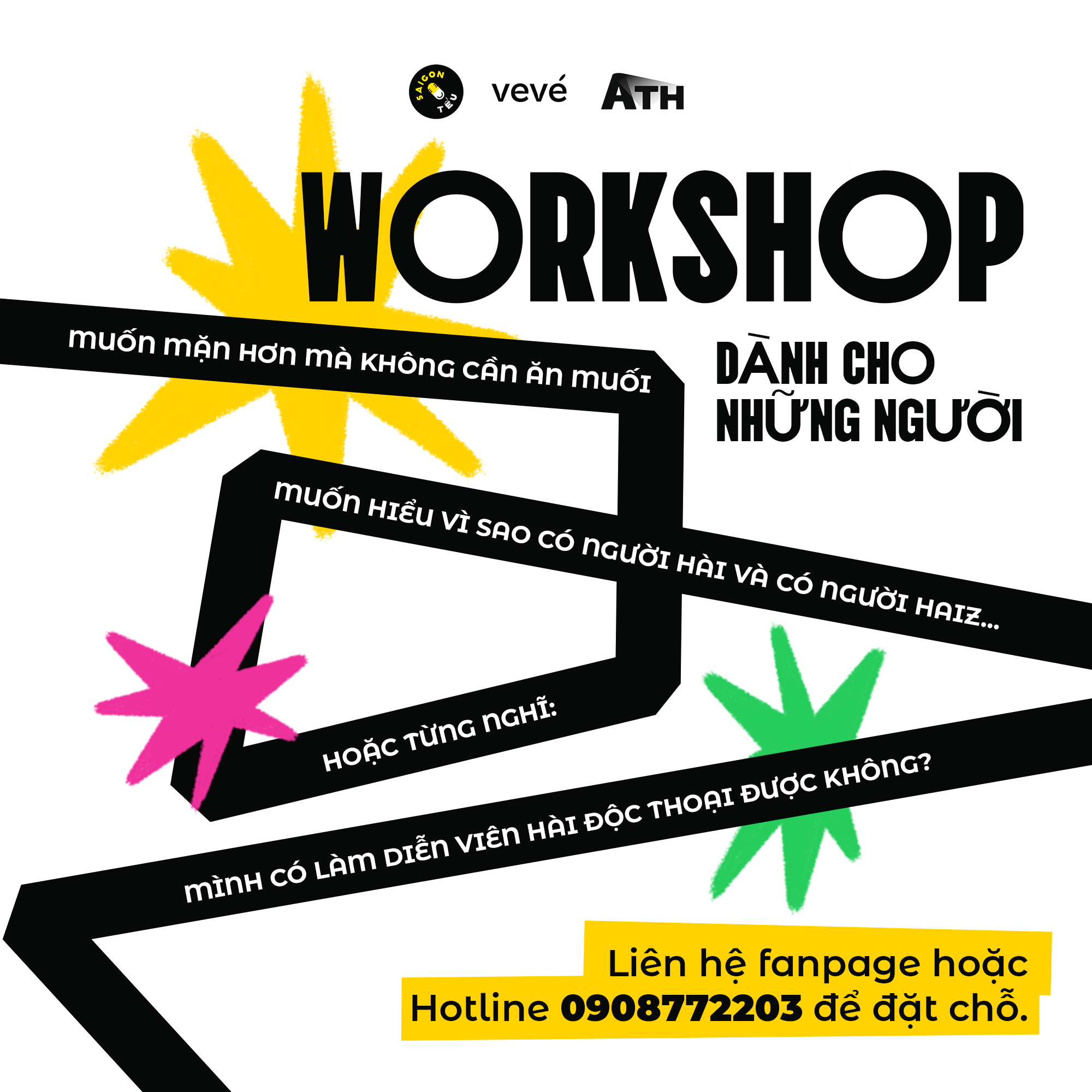 Hình ảnh 2 của sự kiện WORKSHOP HÀI ĐỘC THOẠI: TỪ "VUI" ĐẾN "HÀI"