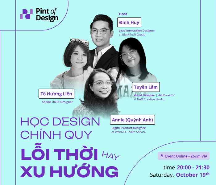 Hình ảnh 1 của sự kiện Học Design chính quy: LỖI THỜI hay XU HƯỚNG???