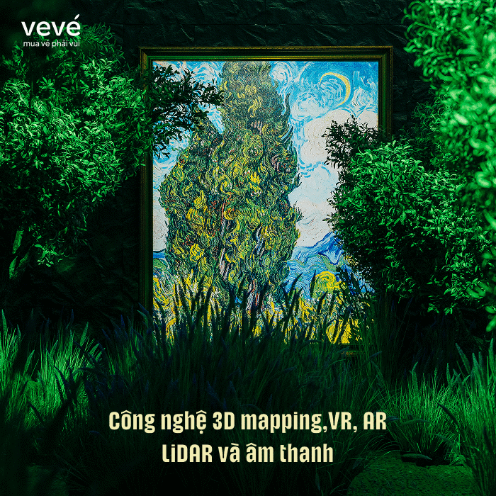 Hình ảnh 3 của sự kiện Van Gogh Timeless - Triển lãm bản quyền - đa giác quan hàng đầu Châu Á