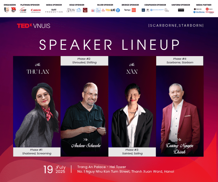 Hình ảnh 1 của sự kiện TEDxVNUIS 2025: Scarborne, Starborn